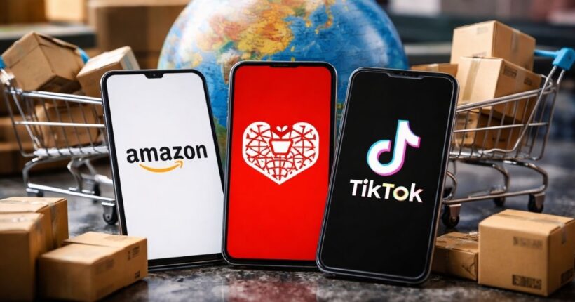 Amazon, Pinduoduo и TikTok водят GMV класацията за 2025
